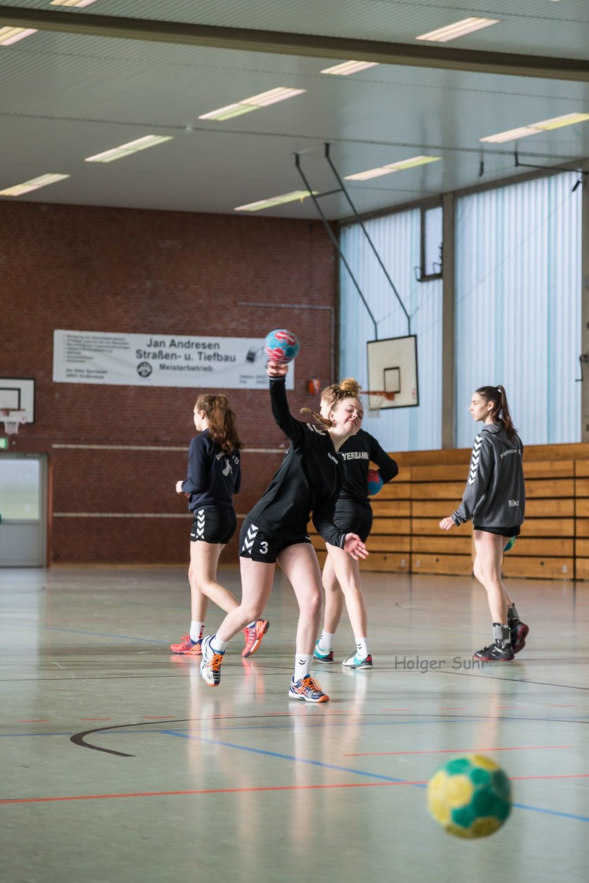 Bild 12 - A.Juniorinnen Bramstedter TS - HSG Fockb/Nuebbel : Ergebnis: 28:32